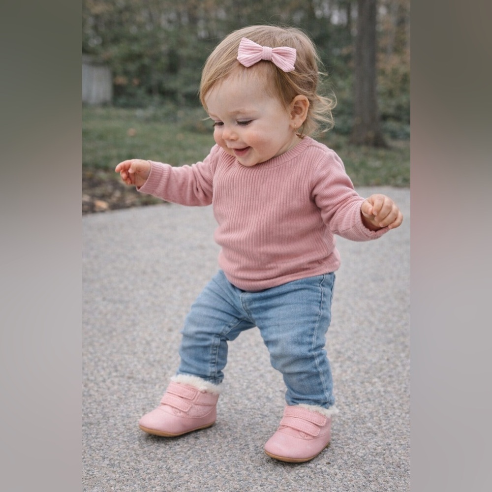 Carter’s Pink Toddler Shoes 12–18 Months NWT Soft Sole Baby Girl Boots